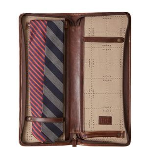 Moore & Giles Genuine Leather Tie Case